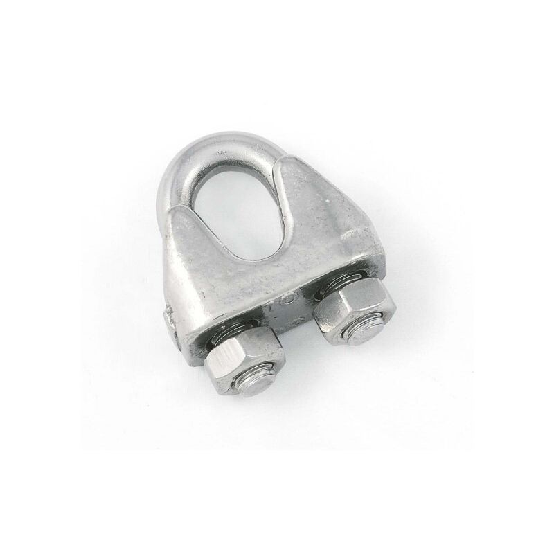 foto del prodotto morsetto per funi inox d 2 mm pezzi 2 masidef