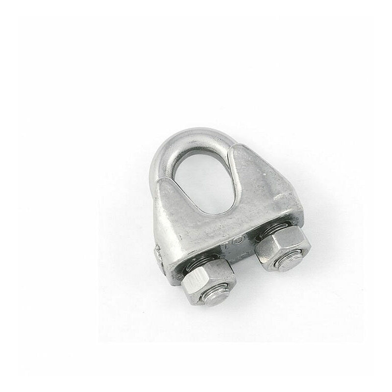 foto del prodotto morsetto per funi inox d 4 mm pezzi 2 masidef