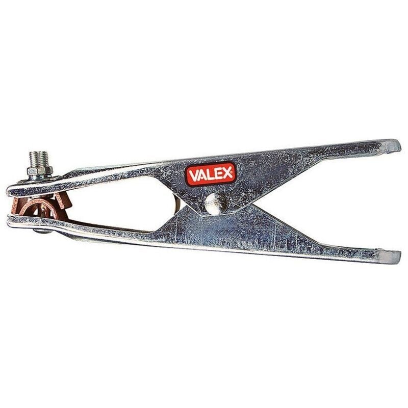 foto del prodotto morsetto pinza tenaglia di massa x cavi da 25 mm2 saldatrice 170mm valex 1960925