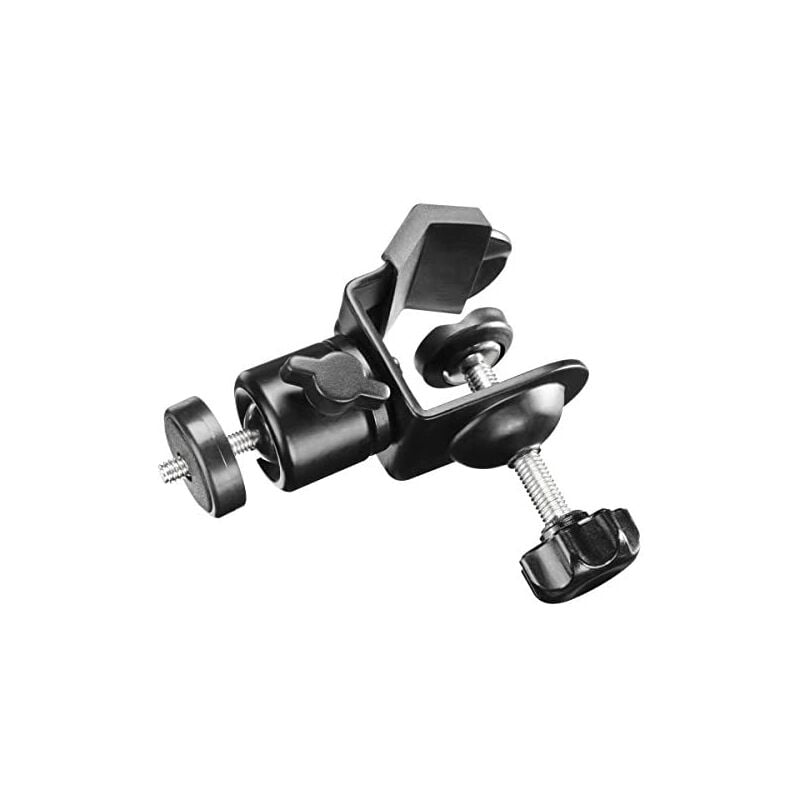 foto del prodotto morsetto tubolare con giunto sferico 4,5 cm walimex