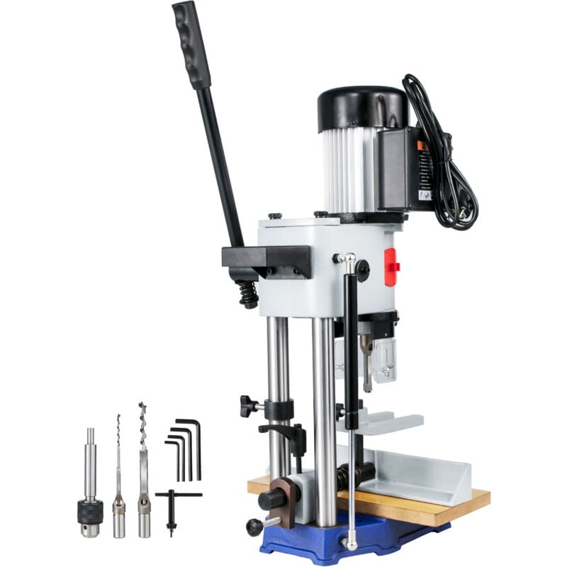 foto del prodotto mortasatrice da banco 1 2 hp 1400 rpm trapano a colonna da banco 60 libbre di peso mortasatrice da banco capacit del mandrino 13 mm per rettifica