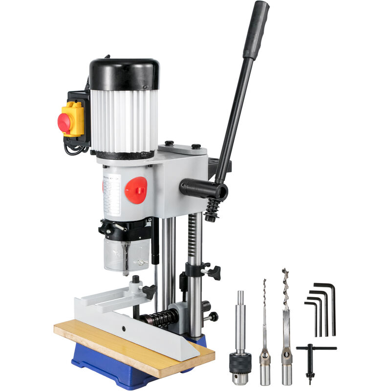 foto del prodotto mortasatrice ms36127a3 macchina a scalpello cava a mortasa per lavorazione del legno mortasatrice da banco 1400rpm motore da 370w vevor