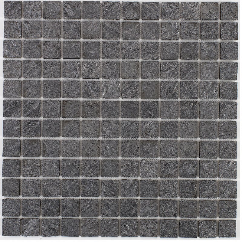 foto del prodotto mosaico in pietra naturale 30 x 30 cm piastrella 2,5 x 2,5 cm roccia marina