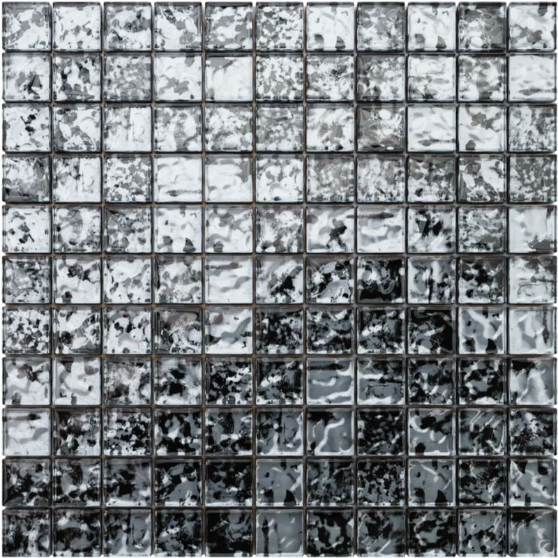 foto del prodotto mosaico in vetro su rete per bagno e cucina 30cm x 30cm salvador dal 