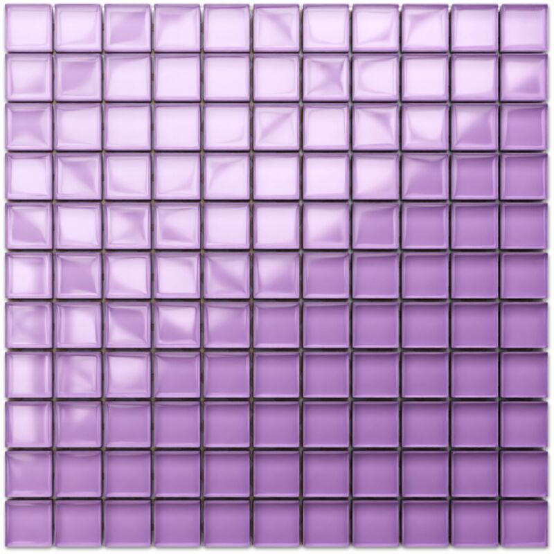 foto del prodotto mosaico in vetro su rete per bagno e cucina 30cm x 30cm ver sacrum