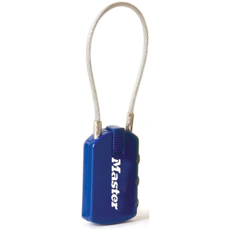 foto del prodotto moschettone a combinazionecavo in acciaio master lock