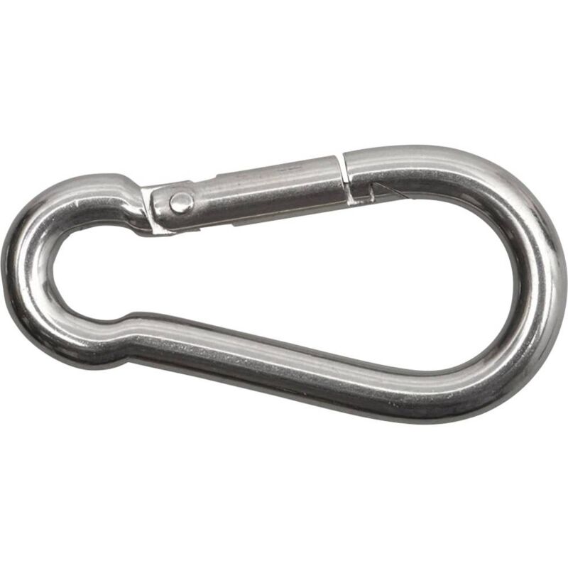 foto del prodotto moschettone acciaio inox a2 swg 680 304 005 80 l x l 50 mm x 5 mm