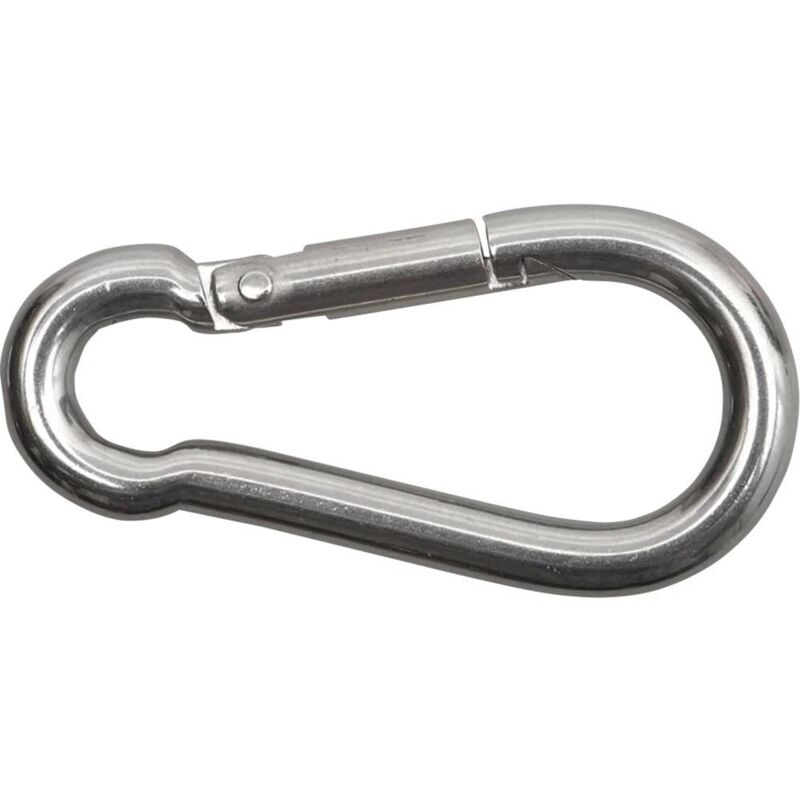 foto del prodotto moschettone acciaio inox a2 swg 680 304 006 80 l x l 60 mm x 6 mm