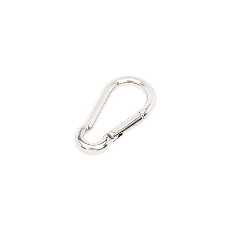 foto del prodotto moschettone acciaio inox mm.50