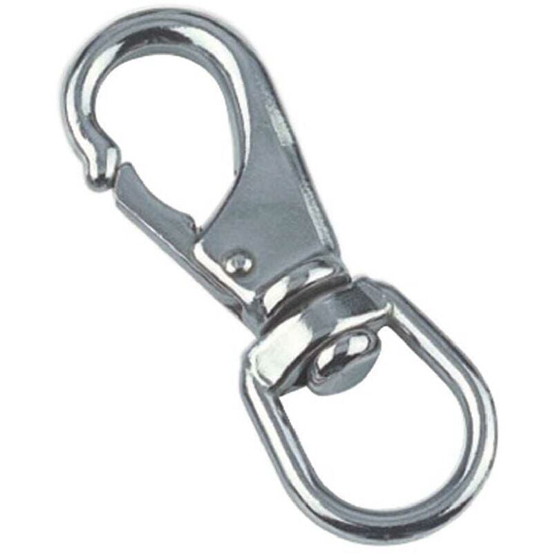 foto del prodotto moschettone girevole in acciaio inox a4 1 pezzo 118 mm