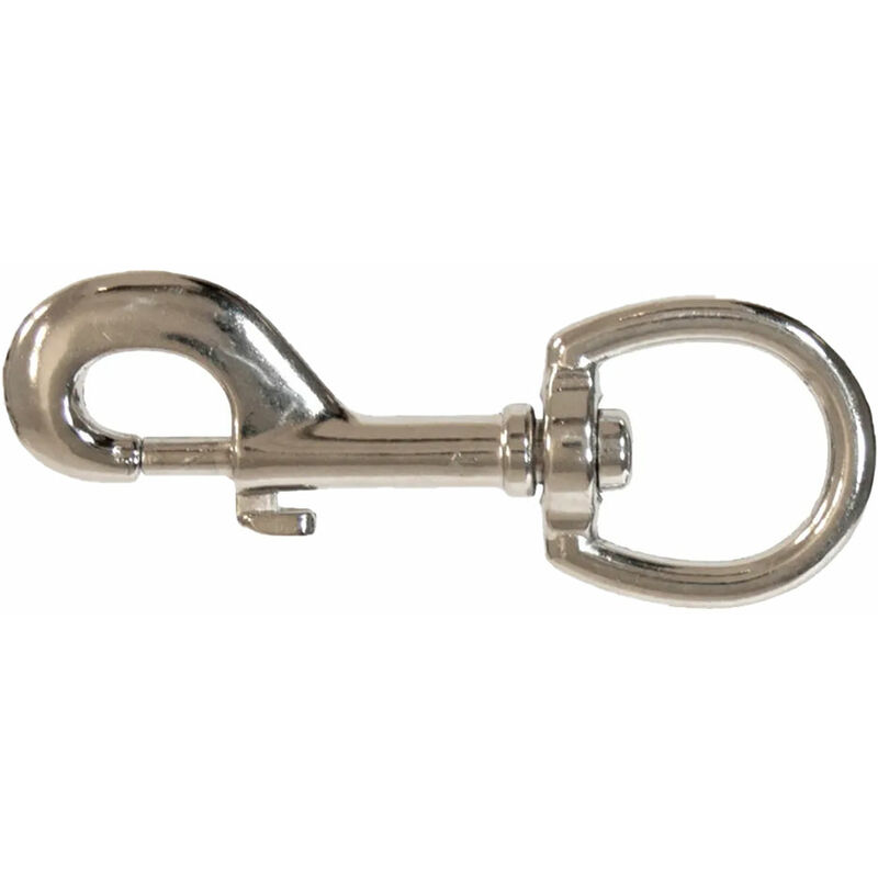 foto del prodotto moschettone occhio girevole occhio 13 x lungh.totale 79 mm pz 50