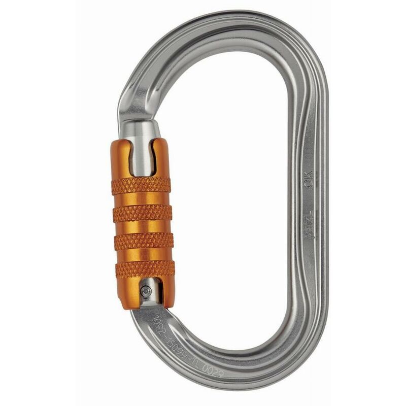 foto del prodotto moschettone ovale leggero ok trialct lock petzl m33a tl