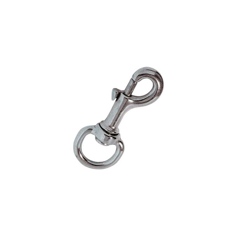 foto del prodotto moschettone redine ottone nichelato workit girello l.mm 68 1 2 20 pezzi