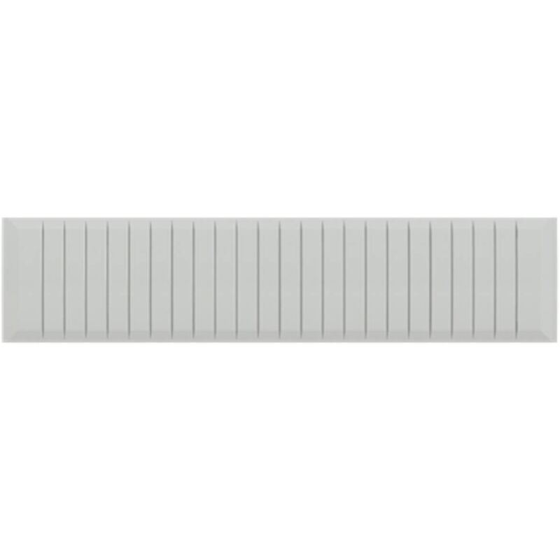 foto del prodotto mostrina coprimodulo 12m ral7035 mistral65 abb