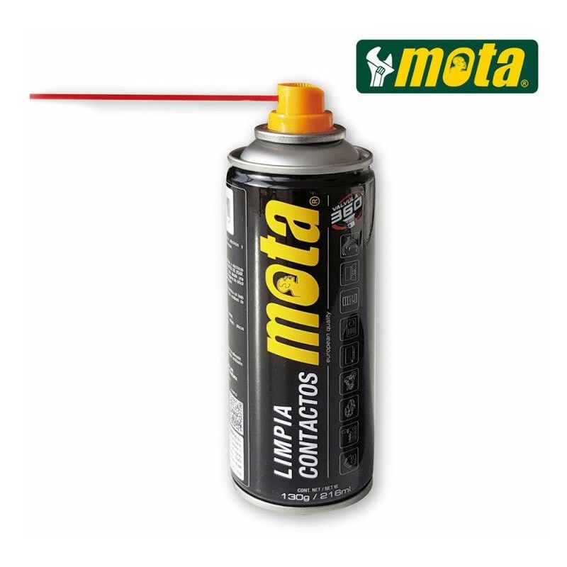 foto del prodotto mota herramientas detergente per contatti elettrici spray 216 ml lc02 mota