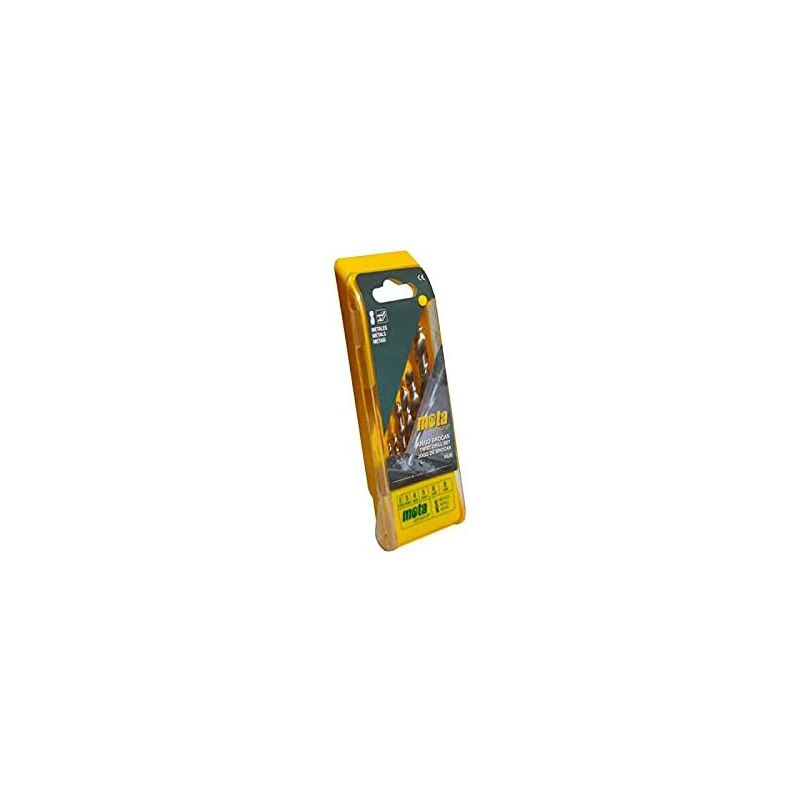 foto del prodotto mota herramientas set di 6 punte a.r. per metallo da 2 mm a 8 mm mj6