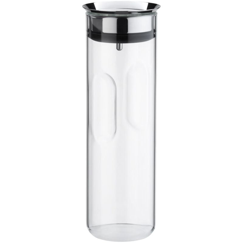 foto del prodotto motion caraffa per acqua, 1,25 l, altezza 29 cm, coperchio in silicone, chiusura a scatto, impugnatura, lavabile in lavastoviglie wmf