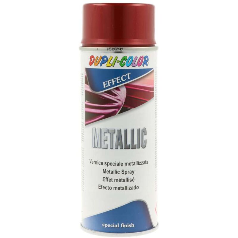 foto del prodotto motip bombolette spray vernice rosso metallizzato 400 ml