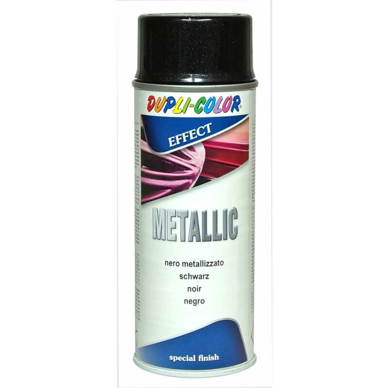 foto del prodotto motip dupli vernice spray nero metallizzato 400 ml