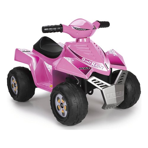 foto del prodotto moto elettrica feber 800011422 racy quad 6v pink