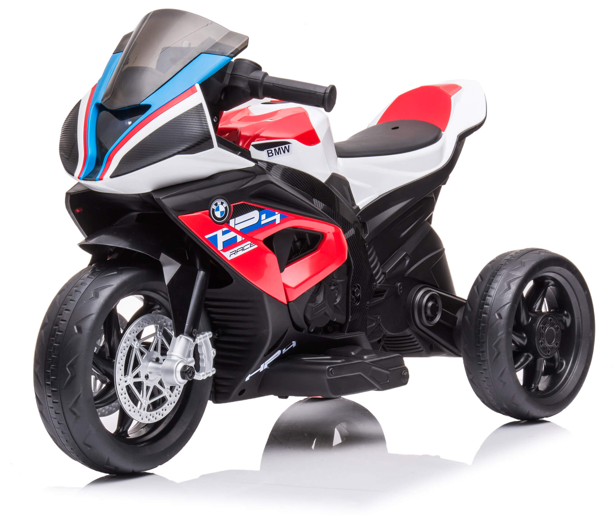 foto del prodotto moto elettrica per bambini 12v con licenza bmw hp4 sport 3r rossa