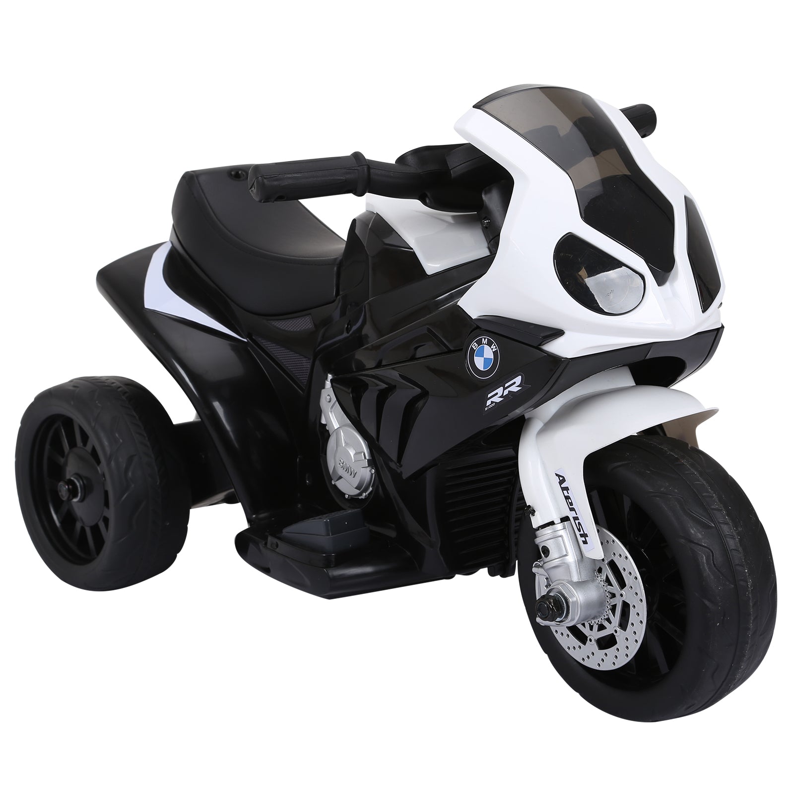foto del prodotto moto elettrica per bambini 6v con licenza bmw s 1000 rr bianca