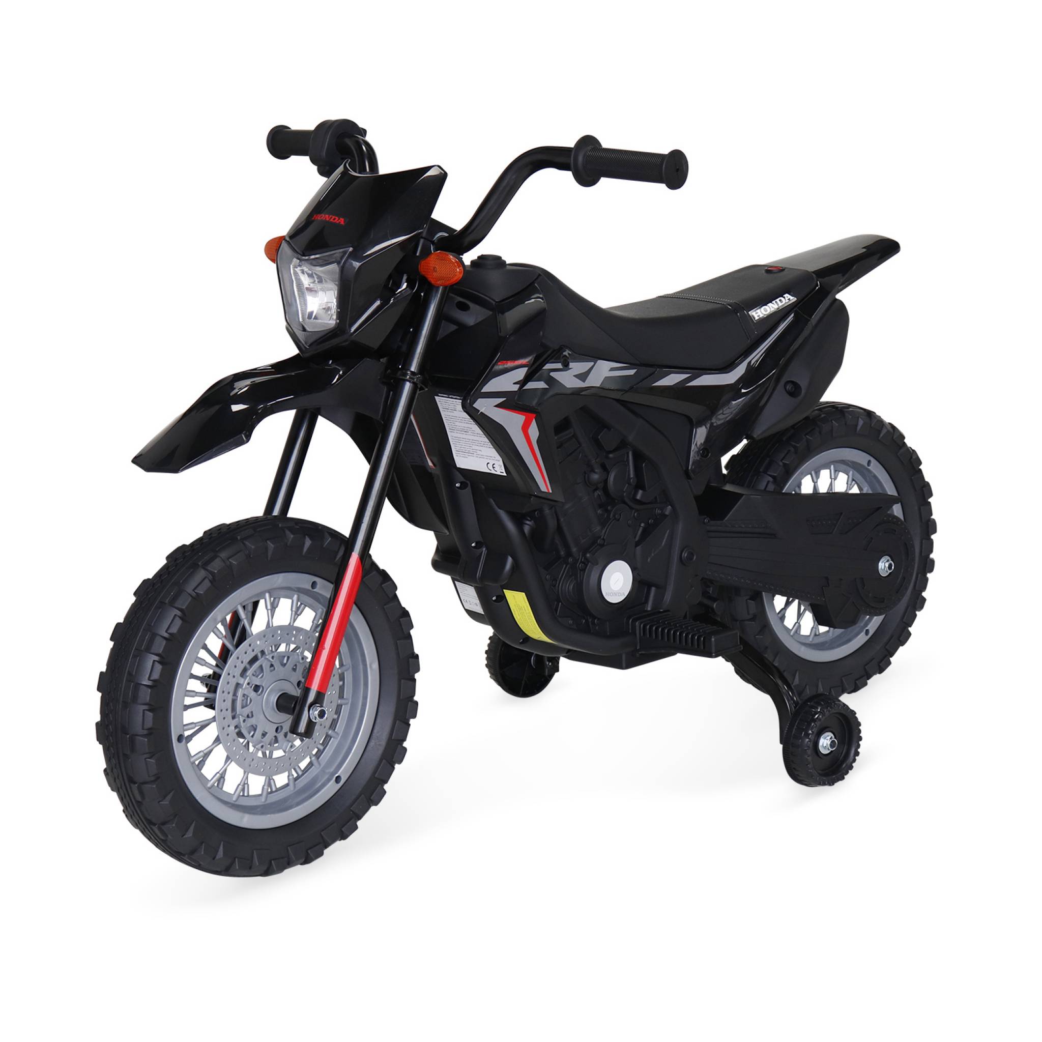 foto del prodotto moto elettrica per bambini honda 6v, 1 posto, nero