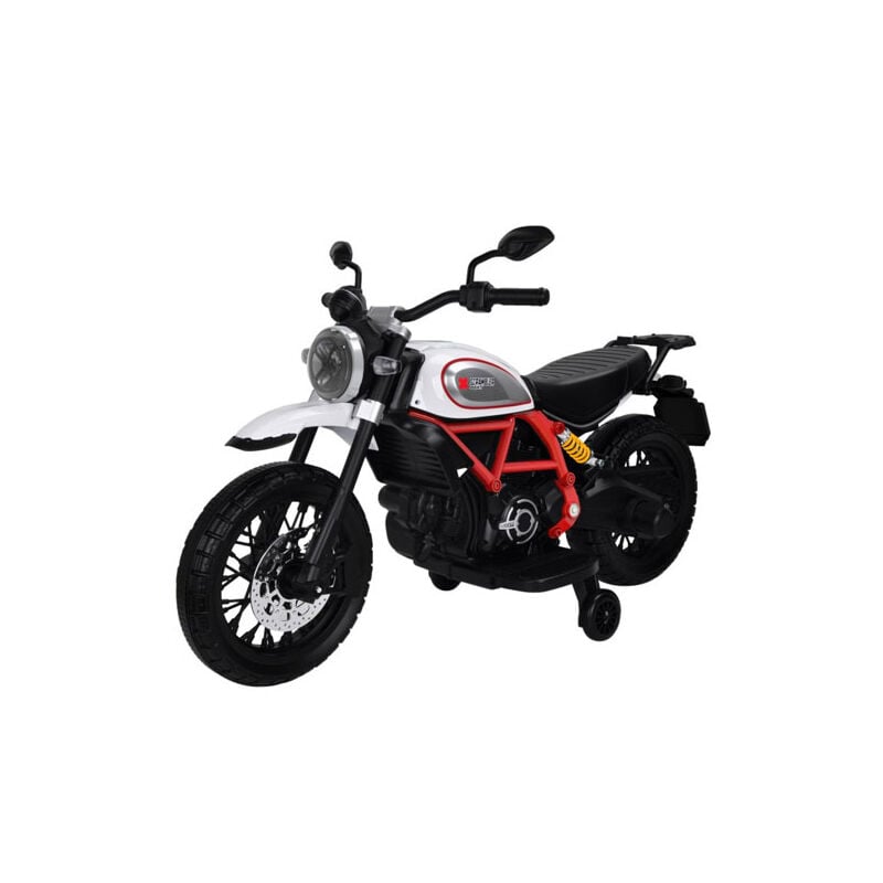 foto del prodotto motocicletta elettrica per bambini ducati scrambler