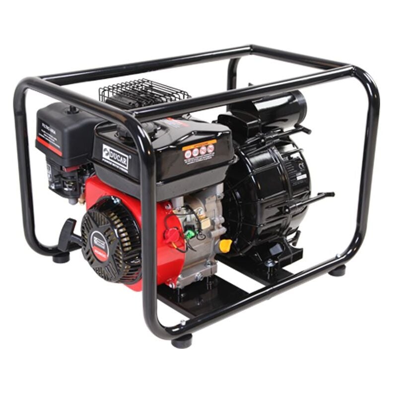 foto del prodotto motopompa a scoppio acque sporche dpt80 serie ducar con motore 4 tempi ohv 208cc