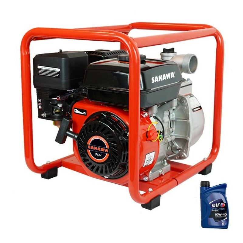 foto del prodotto motopompa acqua 30.000 l h 7cv olio