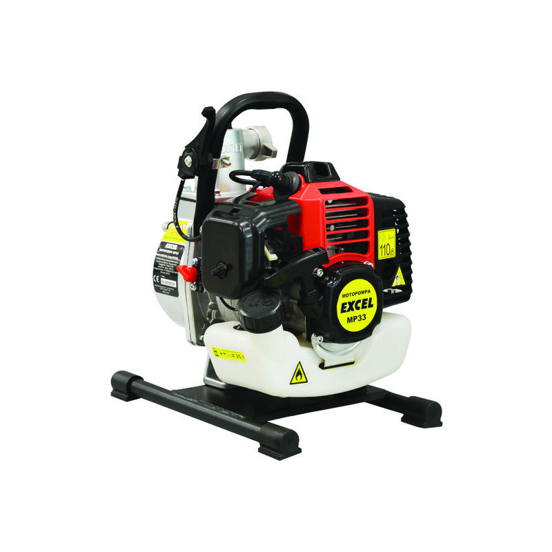foto del prodotto motopompa autoadescante cc.32,6 con base e maniglia mp33