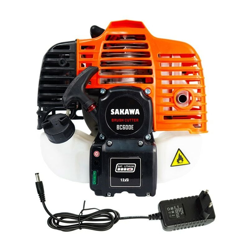foto del prodotto motore 2 volte decesplugiatore mototrivella 52,7cc avviamento elettrico