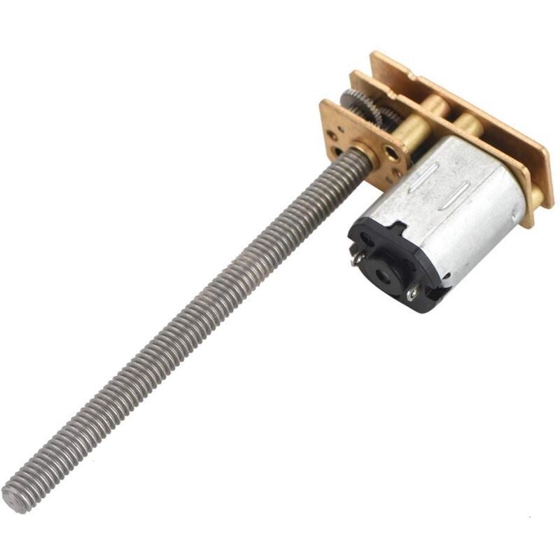 foto del prodotto motore a ingranaggi dc 6v 12v, motoriduttori per automazione industriale 1024ga20, motoriduttore a filettatura n20, albero m4 x 55 mm 6 v 100