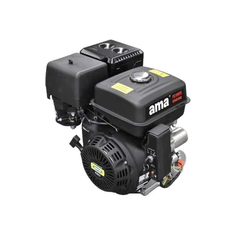 foto del prodotto motore ama benzina g420f 4 tempi 420cc 16hp albero motore orizzontale