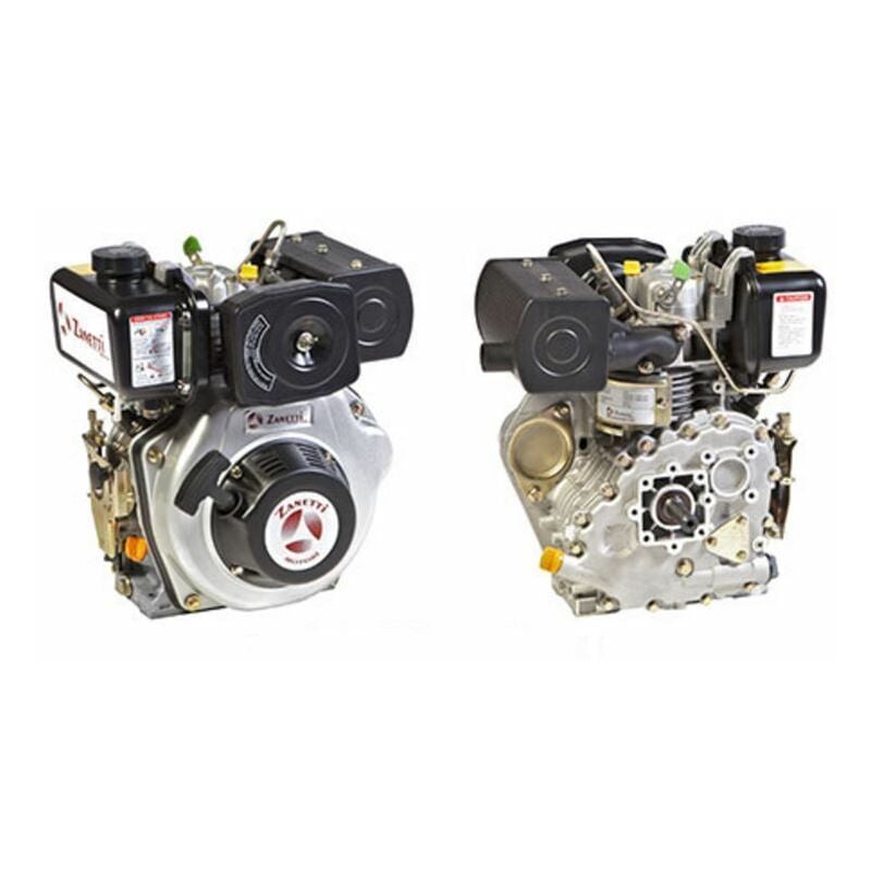foto del prodotto motore completo motocoltivatore zanetti diesel zdm78l3ev cilindrico avv.elettrico