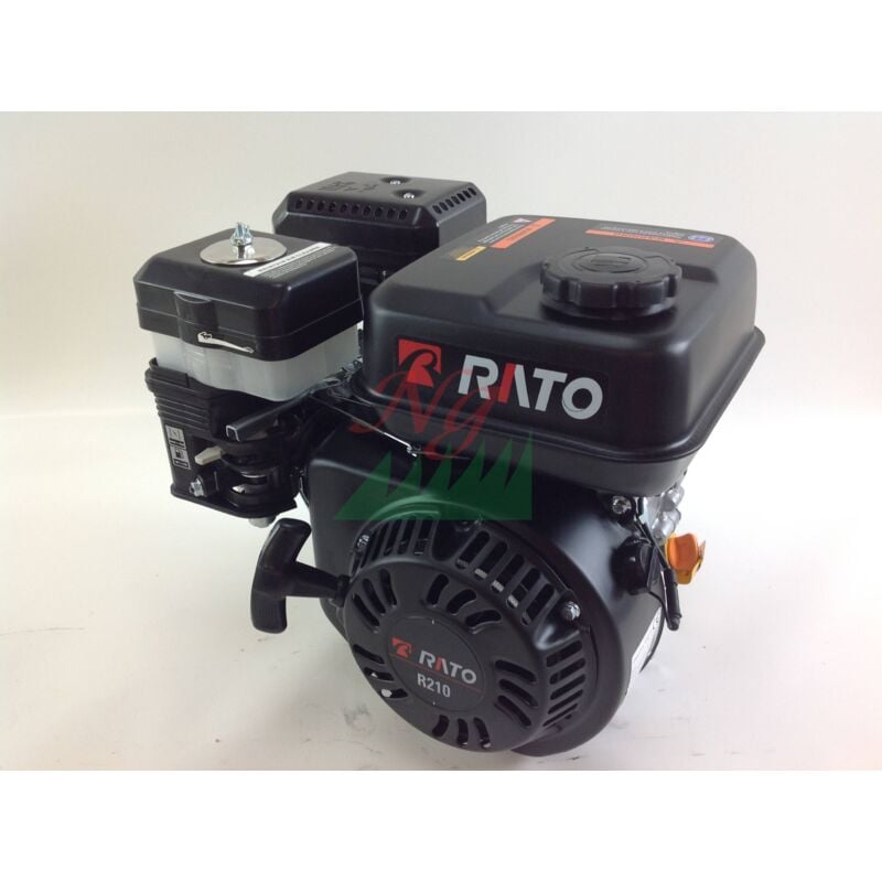 foto del prodotto motore completo rato r210 albero 23 mm cono nazionale 212 cc con flangia