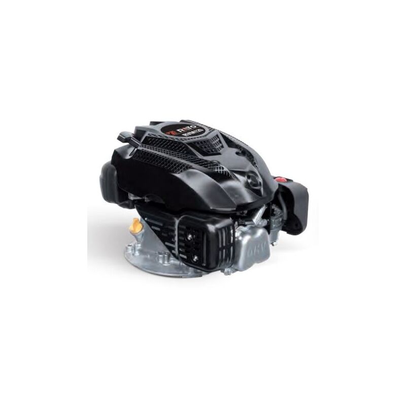 foto del prodotto motore completo rato rvm120 albero verticale 22x80 volano leggero rasaerba
