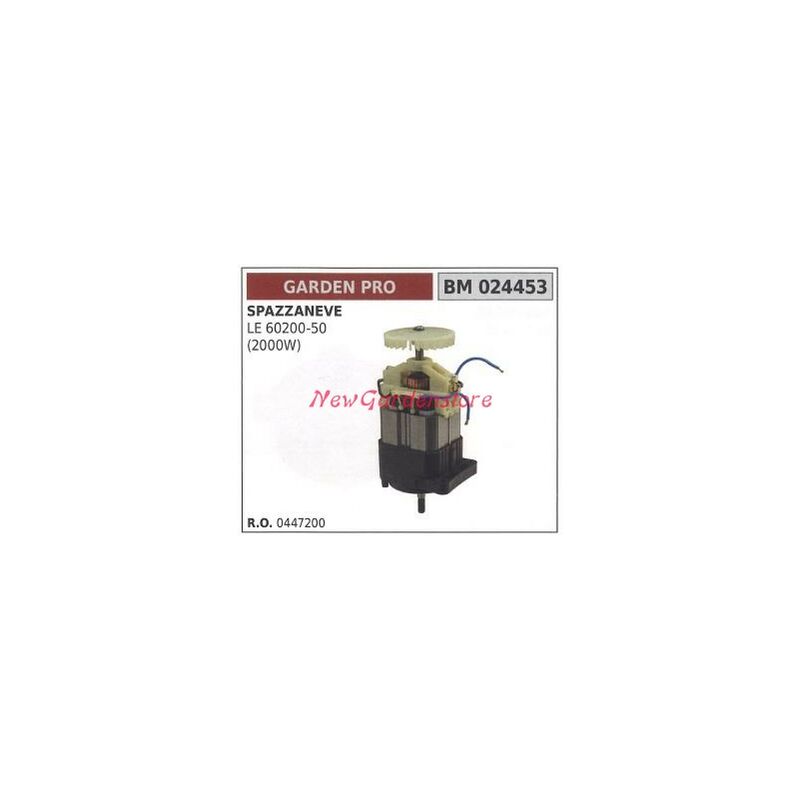 foto del prodotto motore elettrico garden pro per spazzaneve le 60200 50 2000w 024453 0447200