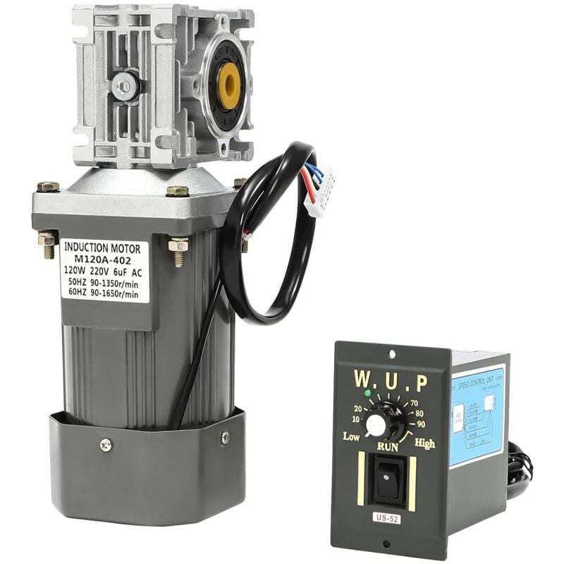 foto del prodotto motore elettrico industriale worm gear motor 120 w rv30, motore a turbina regolatore di velocit 220 v, ingranaggio a vite senza fine, coppia