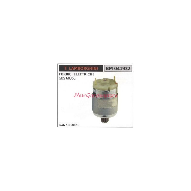 foto del prodotto motore elettrico lamborghini forbice elettrica gbs 6036li 041932 51190861