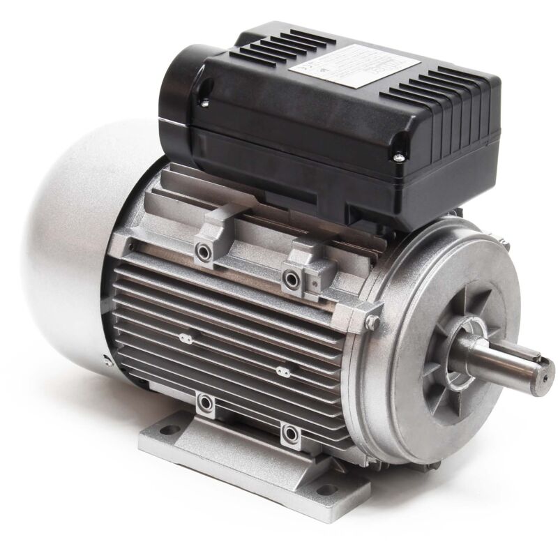 foto del prodotto motore elettrico monofase a 2 poli 230v 2,2kw 3cv con condensatore di avviamento 2850 giri min e avvolgimento in alluminio