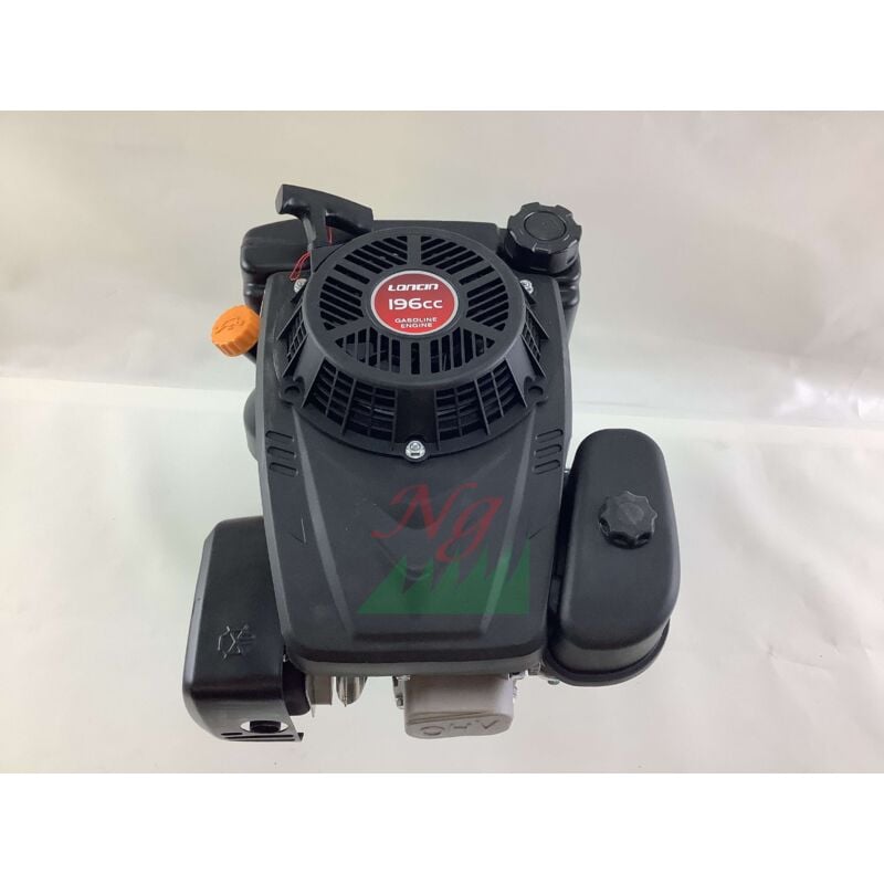 foto del prodotto motore loncin 22x60 pesante 196 cc 6.5 hp completo rasaerba verticale a strappo