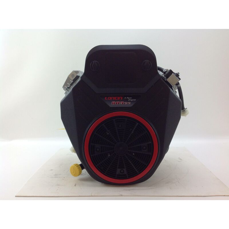 foto del prodotto motore loncin cilindrico 25x80 802cc 24.5hp completo benzina elettrico verticale