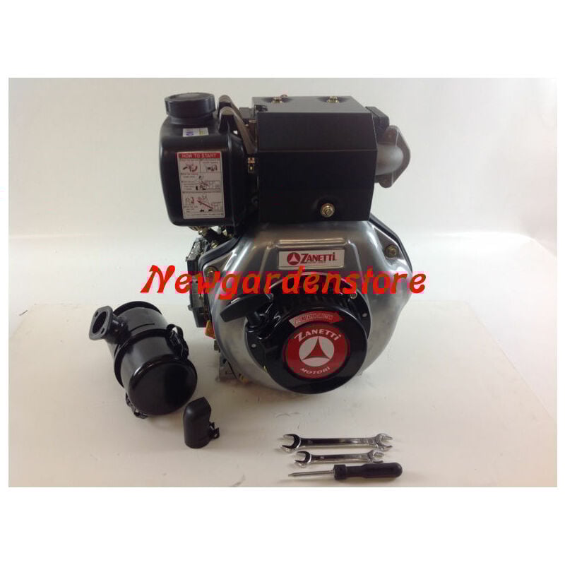foto del prodotto motore motocoltivatore zanetti diesel zdm70c1me conico avviamento elettrico