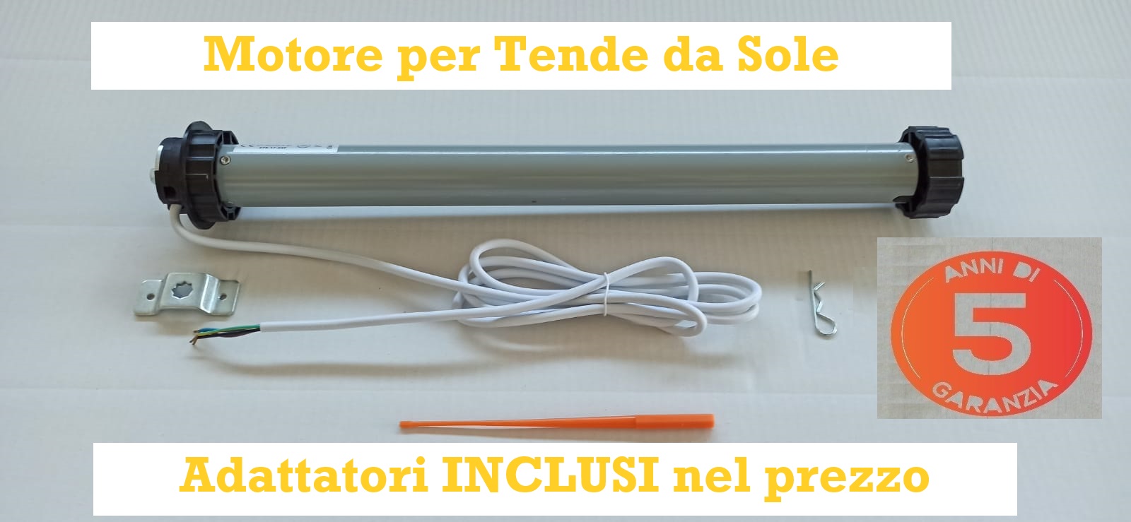 foto del prodotto motore tenda da sole 40 kg 20 nm motori per tende da sole rullo ogiva 70 mm