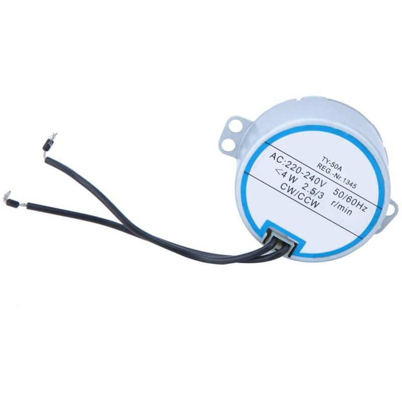 foto del prodotto motore ty-50a, motore sincrono di alta qualità con telecomando 220-240 v cw ccw per ventilatori a testa mobile