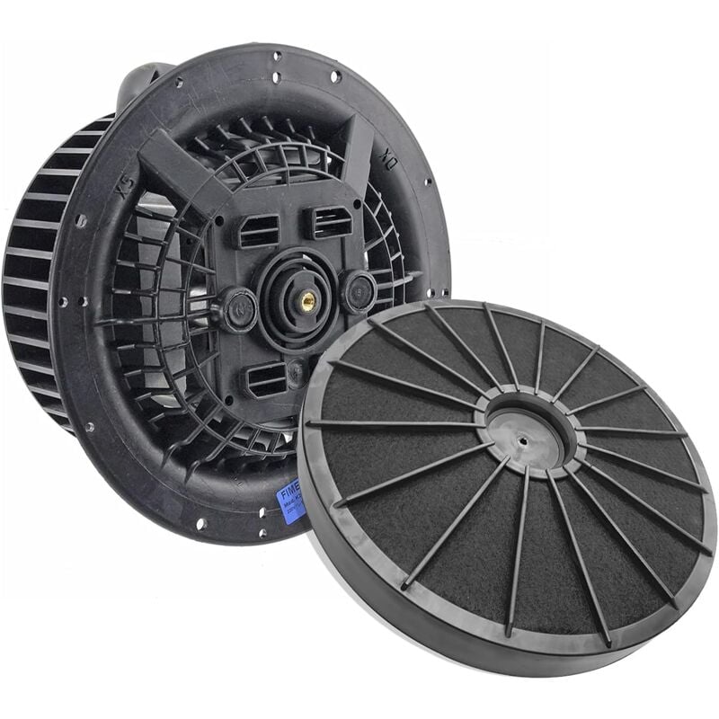 foto del prodotto motore ventola universale a 3 velocit , per cappe da cucina faber, elica, turboair 41cu150 filtro carboni attivi type f233, dimensioni 23,3 cm