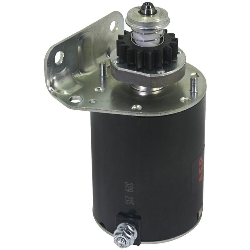 foto del prodotto motorino avviamento elettrico motore trattorino tagliaerba briggs 497595