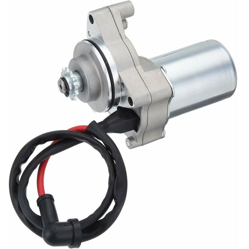 foto del prodotto motorino di avviamento a 3 bulloni con montaggio superiore per motocicletta, quad, quad con motore a 4 tempi da 50 cc, 70 cc, 90 cc, 110 cc e 125 cc