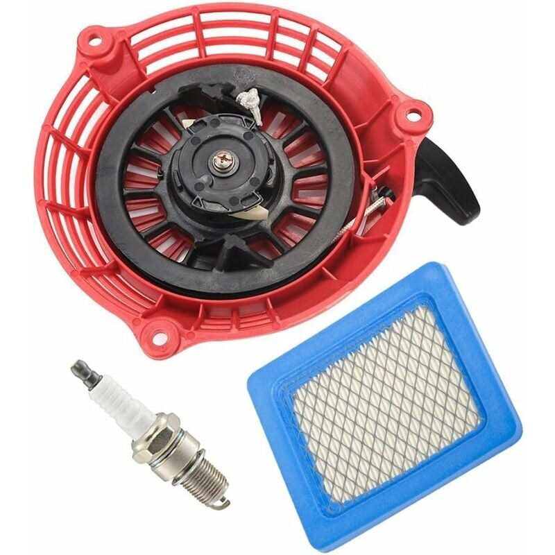 foto del prodotto motorino di avviamento di ricambio con filtro dell aria per accessorio per tosaerba generatore honda gc135 gc160 gcv135 gcv160